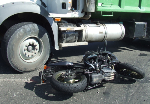 Motorcycle vs. Truck Crashes