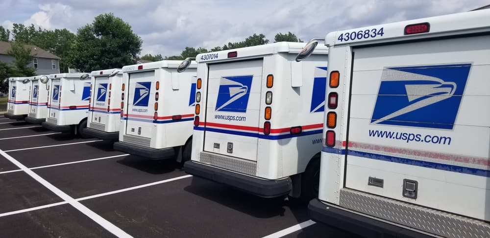 ¿Qué sucede si un camión de correo tiene un accidente?