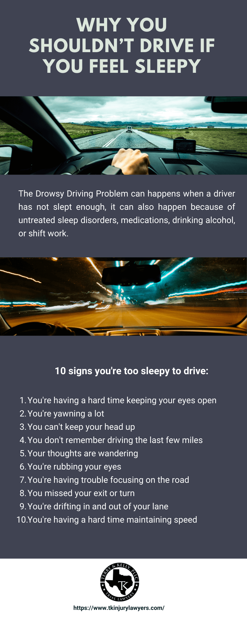 The Drowsy Driving Problem